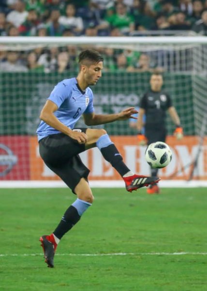 بينتانكور مع الاوروغواي ضد المكسيك - Bentancur with Uruguay