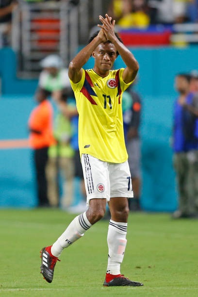 كوادرادو مع كولومبيا ضد فنزويلا - Cuadradi with Colombia