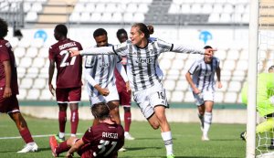 كينان يلدز يحتفل بهدفه الثاني مع شباب اليوفي ضد تورينو - Kenan Yildiz celebrates second goal for Juventus U19 Vs Torino U19