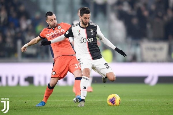 رودريغو بينتانكور في لقاء اليوفي و اودينيزي - Bentancur in Juventus Udinese 