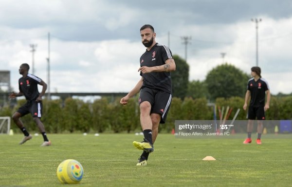 ألسيبيادي في تدريب رديف اليوفنتوس يونيو 2020 - Alcibiade during Juventus 23 training