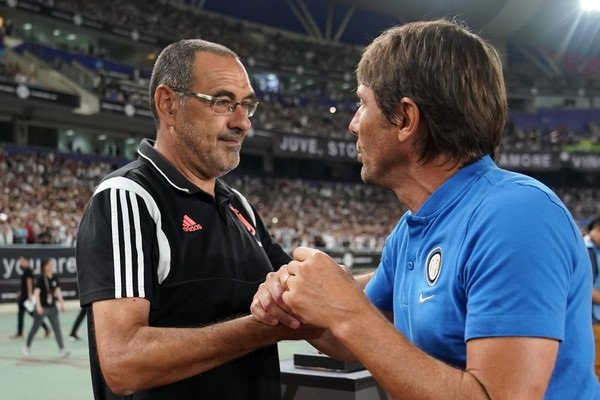 مصافحة ساري و كونتي - Sarri & Conte handshake 