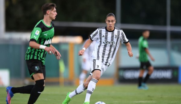 كينان يلدز في مباراة شباب يوفنتوس و ساسولو - Kenan Yildiz during Juventus U19 match Vs Sassuolo