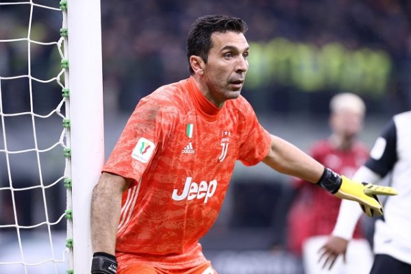 جيجي بوفون في مباراة ميلان يوفنتوس - Gigi Buffon in Milan Juventus