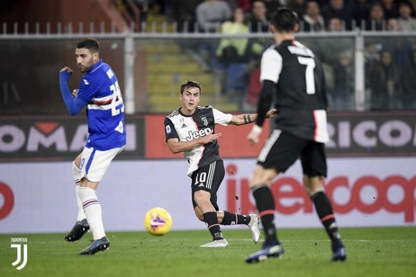 ديبالا يسجل ضد سامبدوريا - Dybala scores vs Sampdoria