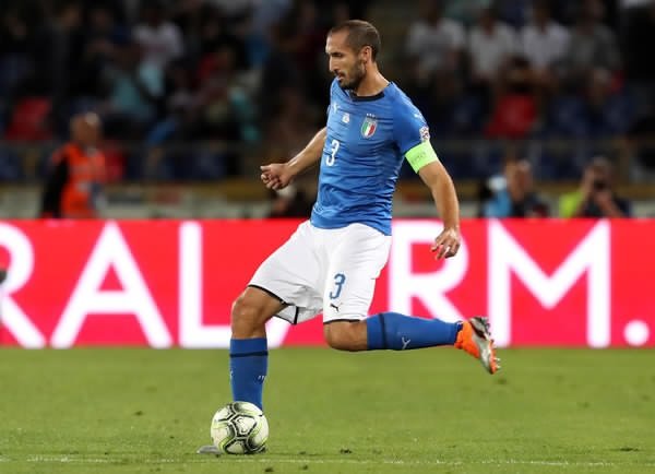 القائد كيليني مع ايطاليا - Capitano Chiellini with Italy vs Poland