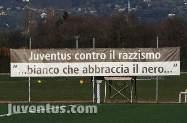 Juventus Contro il razzismo