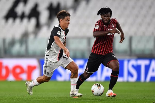 ديبالا و كيتشي في مباراة يوفنتوس ميلان - Dybala & Kessie in Juve Milan match