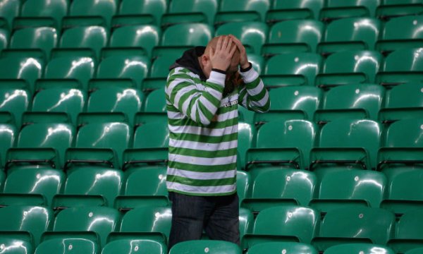 خيبة جمهور سيلتيك - Celtic fans sad