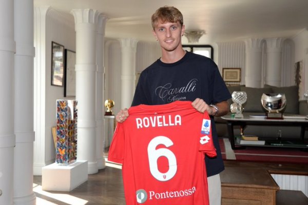 روفيلا مع قميص مونزا معاراًً من يوفنتوس - Rovella joins Monza on loan from Juventus