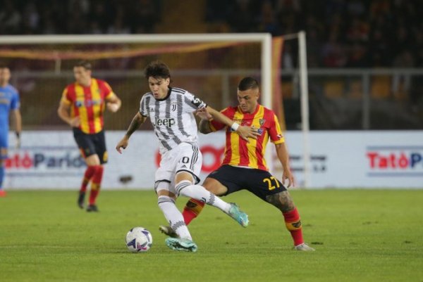 سولي خلال مباراة ليتشي × يوفنتوس - Soule during Lecce Juventus match
