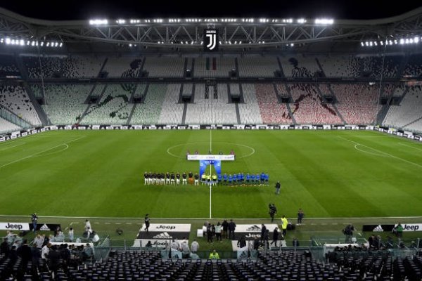 الأليانز ستاديوم بأبواب مغلقة في مباراة يوفنتوس انتر - Aliianz Stadium behind closed doors in Juventus Inter match