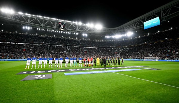فريقي يوفنتوس ضد سبورتينغ لشبونة قبل مباراتهم في الدوري الاوروبي 2023 - Juventus & Sporting CP teams before UEL match