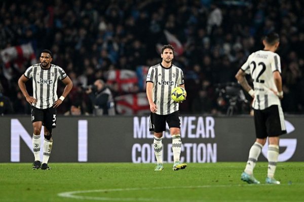 خيبة أمل دي ماريا و لوكاتيلي و بريمر خلال مباراة يوفنتوس ضد نابولي 2023 - players Disappointment  during Juventus match Vs Napoli