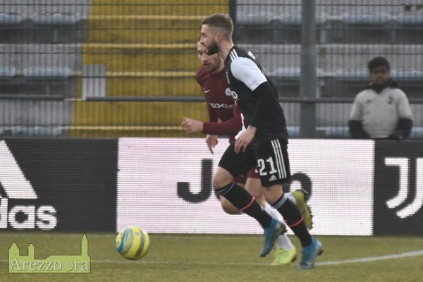 لوكا كليمينزا مع اليوفي B ضد أريتزو- Luca Clemenza with Juventus U23 vs Arezzo