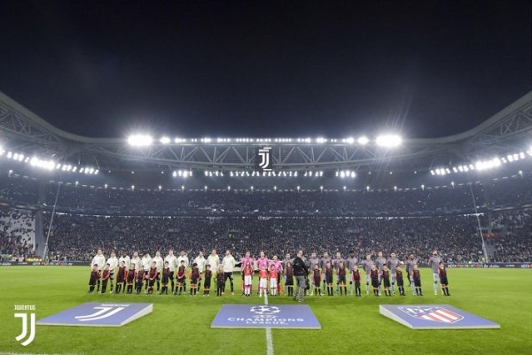 اليوفي و اتليتيكو مدريد بالأليانز ستاديوم - Juve & Atletico Madrid in Allianz Stadium