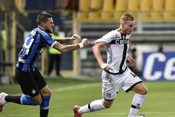 معار اليوفي كولوسيفسكي ضد بيراغي في لقاء بارما ضد انتر ميلان - Juventus loaned ( Kulusevski ) Vs Biraghi in Parma Inter