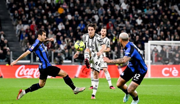 نيكولو فاجيولي خلال مباراة يوفنتوس ضد انتر في الكأس 2023 - Nicolo Fagioli during Juventus match Vs Inter Milan