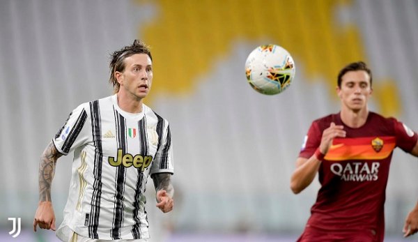 بيرنارديسكي خلال مباراة يوفنتوس روما - Bernardeschi during Juventus Roma match