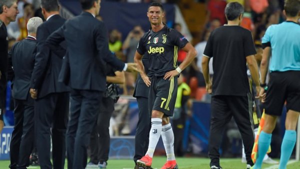 حسرة كريستيانو رونالدو على الطرد - Ronaldo heartbreak after red card