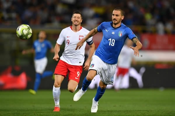 بونوتشي مع ايطاليا - Bonucci with Italy vs Poland
