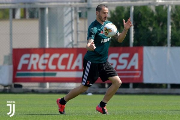 بونوتشي في تدريبات يوفنتوس في مايو - Bonucci in Juventus training in May 2020