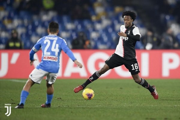 كوادرادو في مباراة نابولي يوفنتوس - Cuadrado in Napoli Juventus