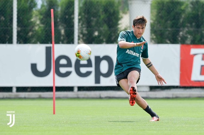 الارجنتيني ديبالا في تدريب اليوفي الفردي - Dybala during Individual juventus training