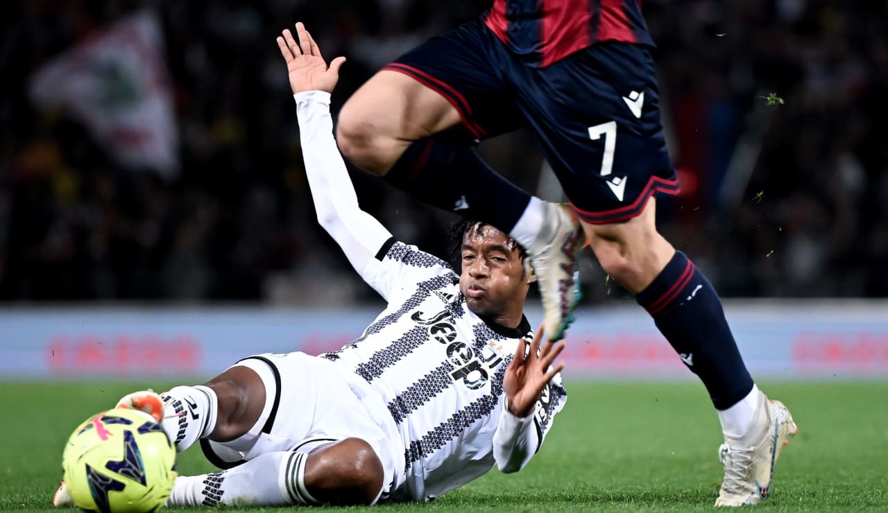 خوان كوادرادو خلال مباراة يوفنتوس ضد بولونيا 2023 - Juan Cuadrado during Juventus match Vs Bologna