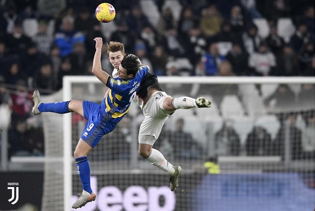 ماتياس دي ليخت في مباراة يوفنتوس و بارما - Matthijs de Ligt in Juve Parma match