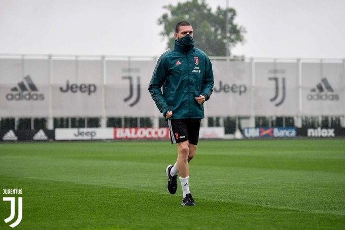 ديميرال في تدريب اليوفي الفردي - Demiral during Individual juventus training