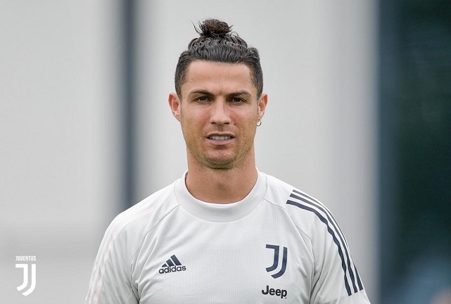 كريستيانو رونالدو في تدريب اليوفي قبل نهائي كاس ايطاليا - Cristiano Ronaldo in Juventus training in June 2020