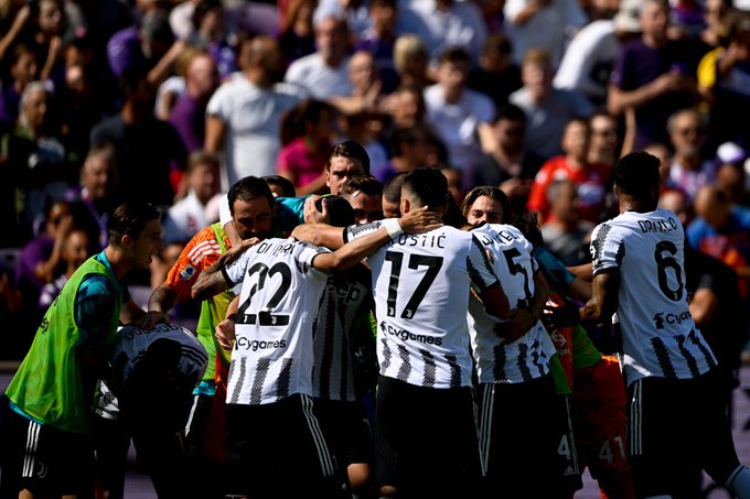 ميليك يحتفل بهدفه في مباراة فيورنتينا يوفنتوس - Milik celebrates after his goal for Juventus Vs Fiorentina