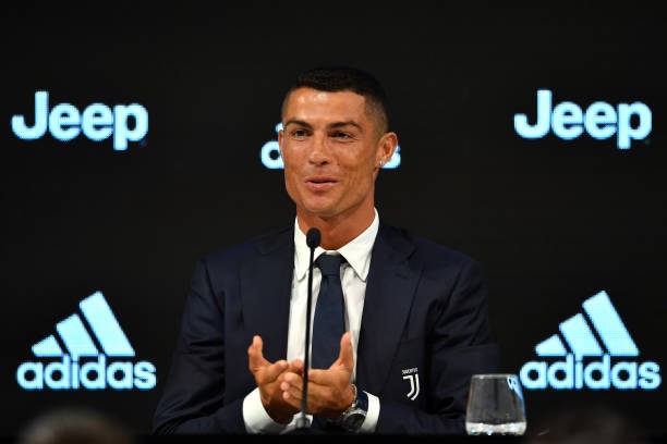 كريستيانو رونالدو بالمؤتمر - Cristiano Ronaldo in his press conference 