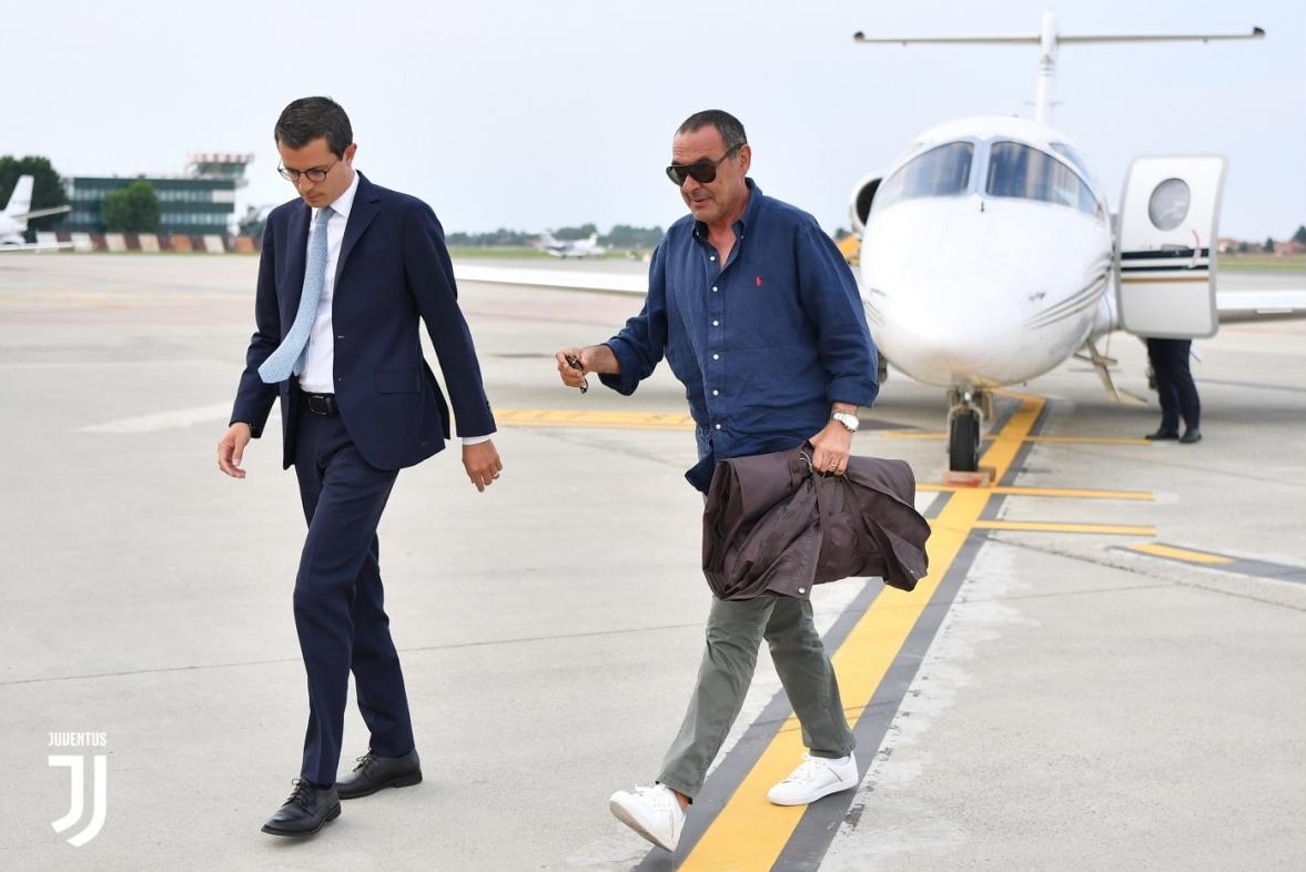 ساري يصل تورينو - Sarri arrives Torino