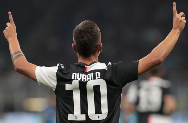 Dybala N10 celebrates - ديبالا يحتفل بهدفه ضد انتر