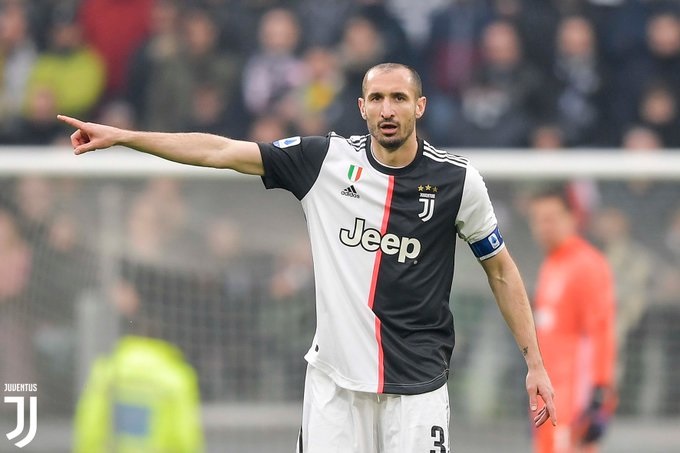 كيليني في مباراة يوفنتوس و بريشيا - Chiellini in Juventus Brescia