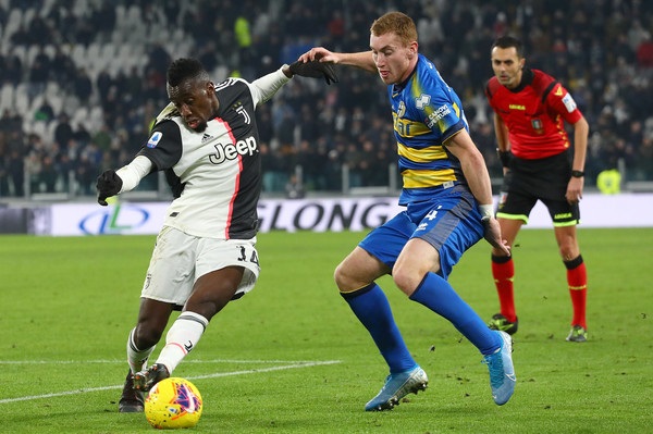 ماتويدي امام كولوسيفسكي في لقاء اليوفي بارما - Matuidi & Kulusevski in Juve Parma match