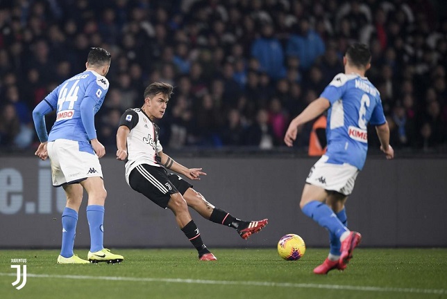 ديبالا في مباراة نابولي و اليوفي - Dybala in Napoli Juventus match