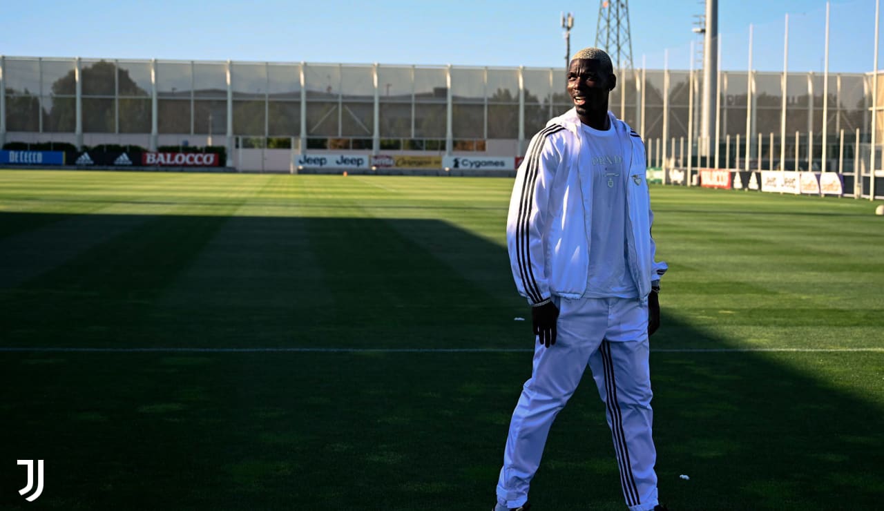 بوغبا يستعد للاعلان يوم عودته الى اليوفنتوس - Pogba in Juve training center