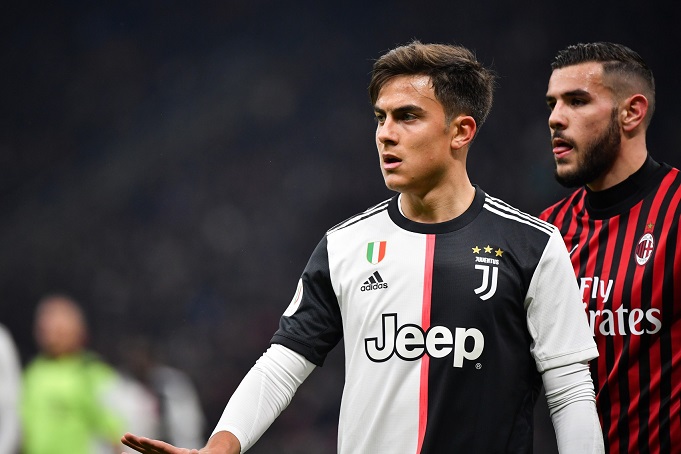 ديبالا في مباراة ميلان يوفنتوس - Dybala in Milan Juventus