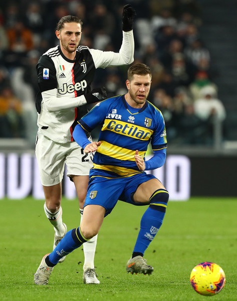 ادريان رابيو في مباراة يوفنتوس و بارما - Adrien Rabiot in Juve Parma match