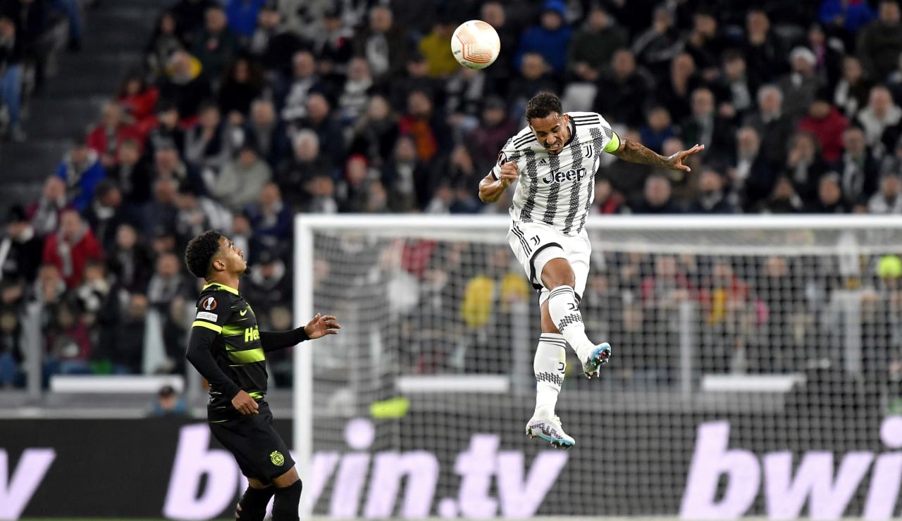 دانيلو خلال مباراة يوفنتوس ضد سبورتينغ لشبونة 2023 - Danilo during Juventus match Vs Sporting CP