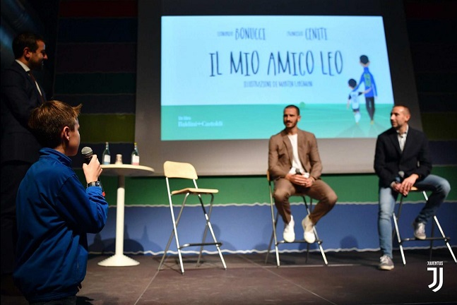 بونوتشي يطلق كتابه ' صديقي ليو ' - Bonucci launch his book ' il mio amico leo '