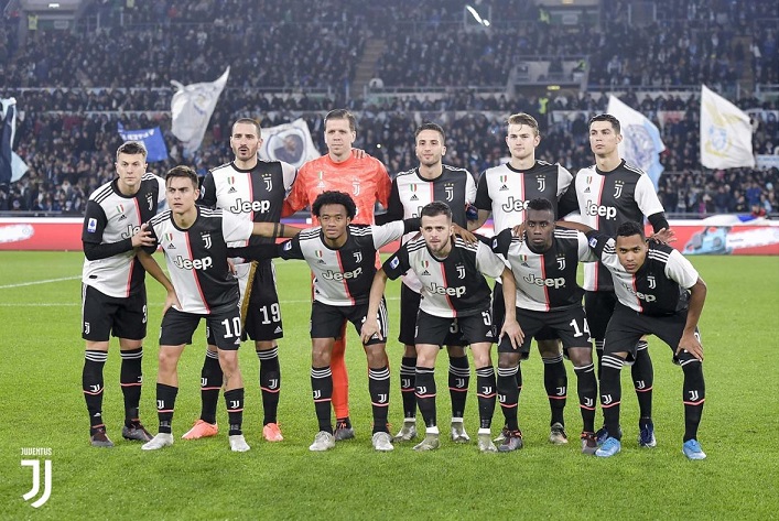 صورة لاعبي اليوفي ضد لاتسيو - Juventus xi image before Lazio game