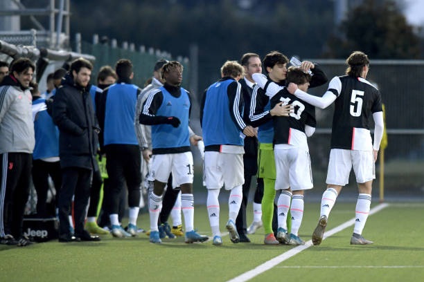 بابلو مورينو يحتفل بهدفه لليوفي - Pablo Moreno scores for Juve Primavera