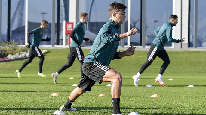 باولو ديبالا في تدريب اليوفي - Paulo Dybala in JTC