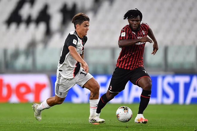 ديبالا و كيتشي في مباراة يوفنتوس ميلان - Dybala & Kessie in Juve Milan match