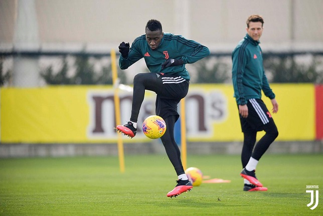 ماتويدي في تدريب اليوفي - Matuidi in Juventus training before Napoli match