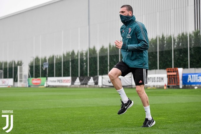 ديميرال في تدريب اليوفنتوس الفردي - Demiral during Individual juventus training